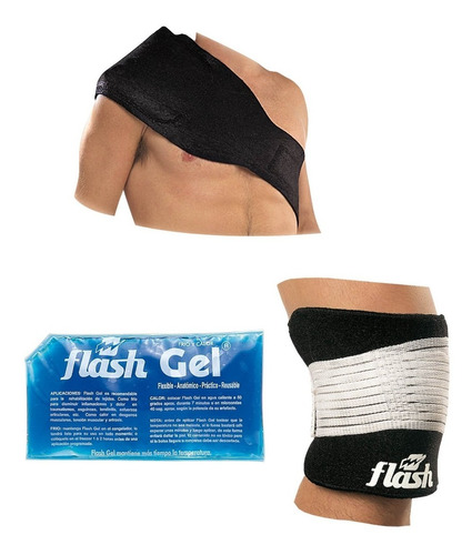 Gel Pack Frio Calor Hombrera Neoprene Rehabilitacion Cke