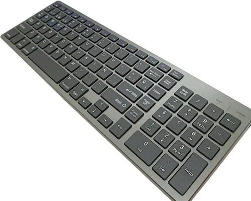Teclado Bluetooth Numerico P Macbook Pc Windows Aluminio