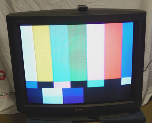 Vintage Sony Kv-35v36 36 Trinitron Television Tested  Vvc