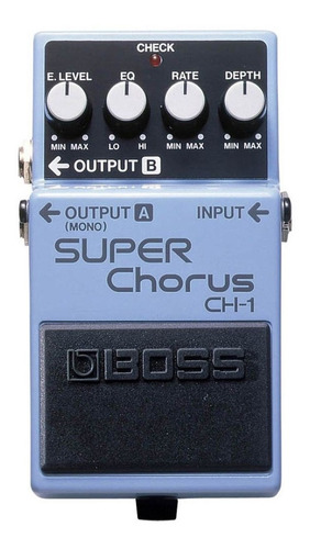 Pedal Efecto P/ Guitarra Electrica Boss Ch1 Super Chorus   P