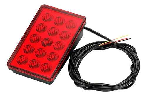 Luz Led De Freno De Coche, 15 Led, Estilo F1, Luz De Carcasa