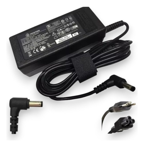 Fonte Carregador Para Notebook Positivo Sim 19v 3,42a 65w Voltagem De Entrada 110v/220v