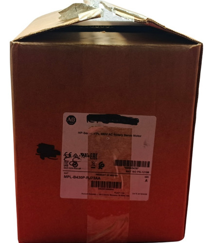 Allen Bradley Mpl-b430p-rj72aa Servo Motor, Rotary 480v