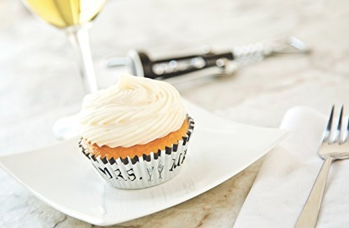 Fox Run 7188 Mr Y Mrs Wedding Bake Cups Standard 50 Copas