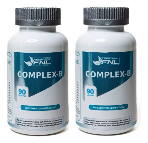 Complejo B - Complex B - Vitamina B12 - Pack 2frascos 6meses