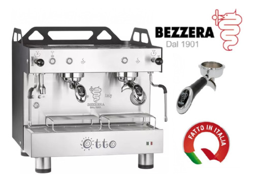 Maquina De Cafe Italiana Bezzera Otto 2gr Negro