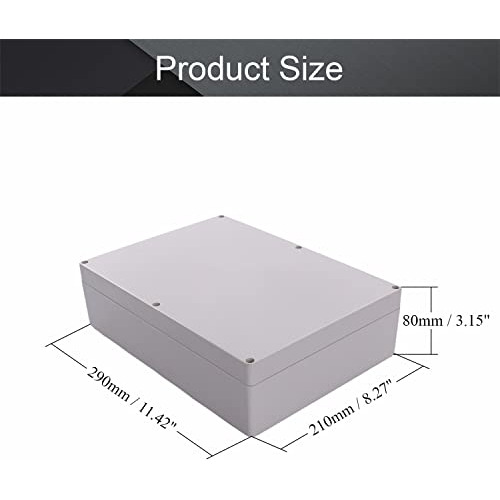 Caja De Empalme Universal De Plástico Abs Prueba De Po...