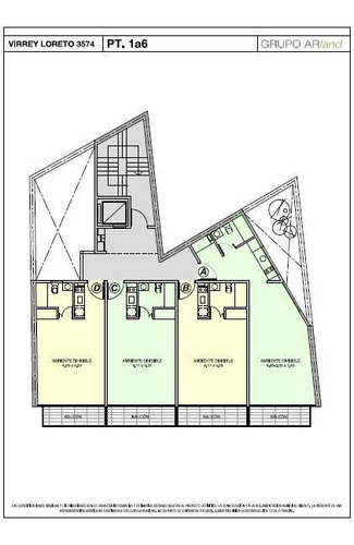 Vi Rrey Loreto 3574 - Monoambiente Apto Profesional Nov 2024