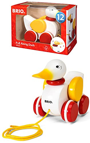 Brio Pull Along Duck Baby Toy