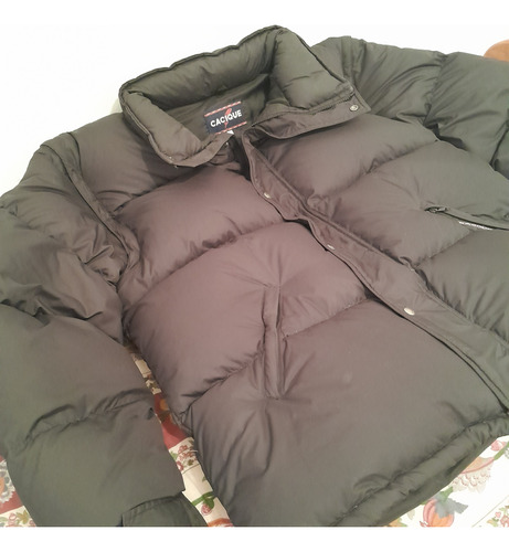 Campera De Abrigo Desmontable Relleno Duvet Hombre