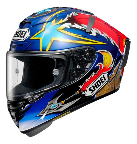 Capacete Para Moto Shoei X-spirit 3 Norick Azul Lançamento