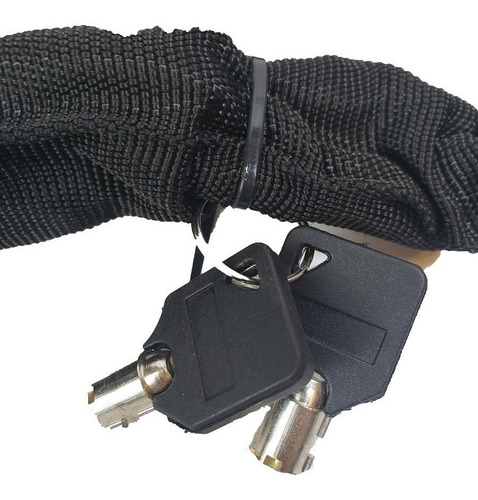 Cadena Tranca Candado Con Llave Para Bicicleta O Moto