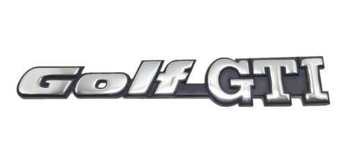 Emblema Gti Euro Cromo Traseiro Golf Mk3 93 A 98