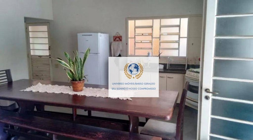 Chácara Com 5 Dormitórios À Venda, 1800 M² Por R$ 910.000,00 - Barão Geraldo - Campinas/sp - Ch0085