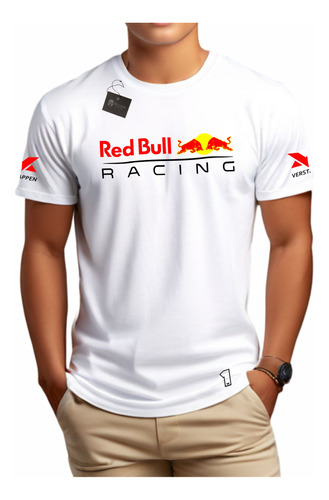 Polera F1 Oracle Red Bull Verstappen (64) Diseño Exclusivo