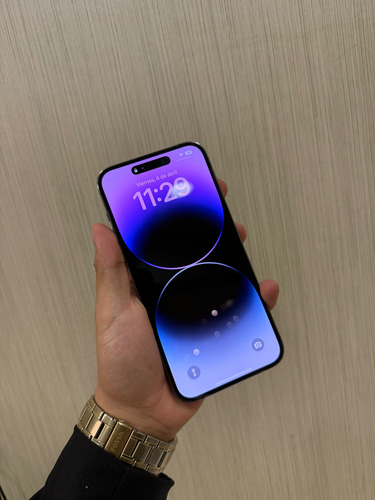 Apple iPhone 14 Pro Max (128 Gb) - Morado Oscuro Color Violeta (Usado)
