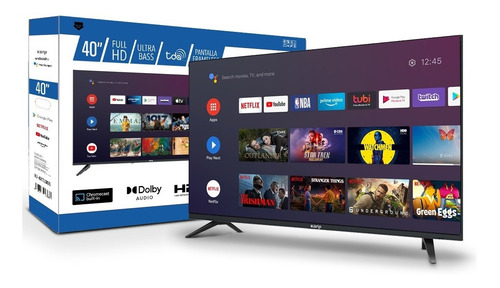 Imagen 7 de 7 de Smart Tv 40 Pulgadas Led Full Hd Netflix Youtube Con Android