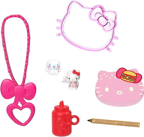 Lanchonete Mattel Hello Kitty Hamburger Compact 49 Polegadas
