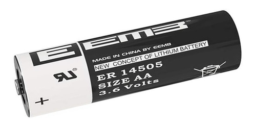 Imagen 2 de 2 de Pila Aa Er 14500 14505 Litio 3.6v Eemb Sensores Alarmas