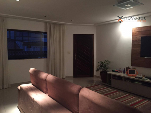 Sobrado Com 3 Dormitórios À Venda, 230 M² Por R$ 795.000 - Vila Scarpelli - Santo André/sp - So0430