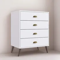 Comprar Comodas Cajoneras 4 Cajones Living Dormitorio Compacta