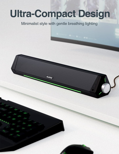 Computer Speakers Bluedee Bluetooth Soundbar Hifi Stereo