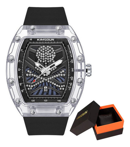 Reloj De Cuarzo Con Calendario Luminoso Kimsdun K-2016b