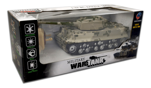 Tanque De Guerra Militar Radio Control Ploppy.6 374201
