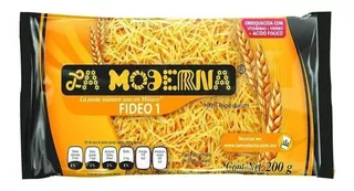 Sopa La Moderna Pasta De Sémola De Trigo Durum 200g Fideo 1