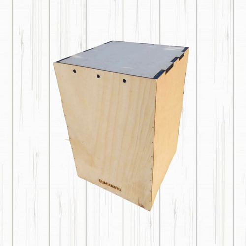 Imagen 1 de 5 de Cajon Peruano Flamenco Para Armar - Guacamayo - Con Bordona