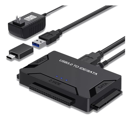 Adaptador Sata/ide Para Usb 3.0, Disco Rígido Para Leitor Sa