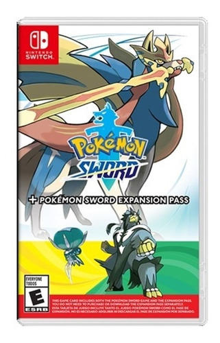 Pokemon Sword (espada) + Expansion Pass//fisico//mathogames