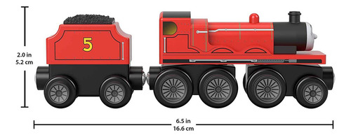 Thomas Friends Ferrocarril De Madera, Motor James Y Coche D