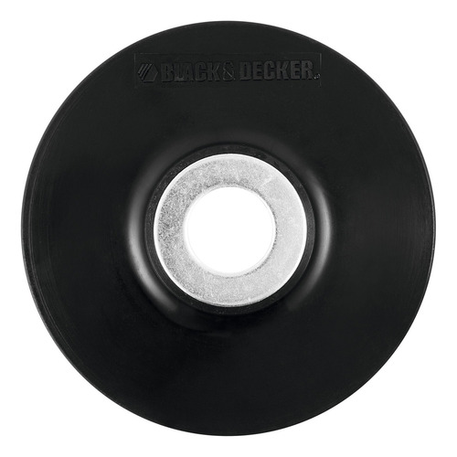 Disco Respaldo Lijas 110mm P/esmeril Black+decker Bdau1110 Color Negro