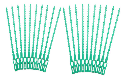 20x Lazos Giratorios Para Plantas De Jardín Lazos De