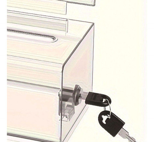 Transparente Para Votación, Caja Para Recolectar Dinero,