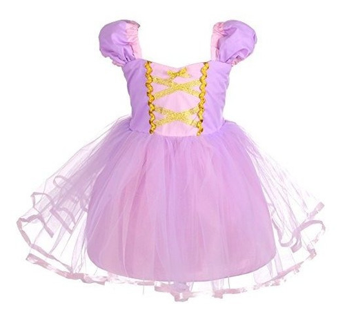 Vestido De Princesa Para Niñas - Accesorios Para Halloween Y Navidad