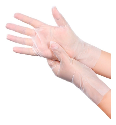 Imagen 2 de 3 de Guantes Descartables Tpe Reforzados Caja X200