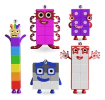 Comprar Muñecos Number Blocks Numberblocks Personajes Cubos. 6 Al 10
