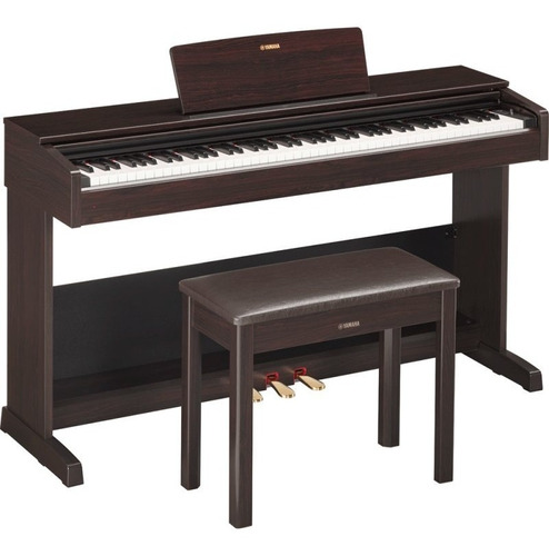 Piano Digital Yamaha Arius Ydp-103r Marrom Com 64 De Polifo