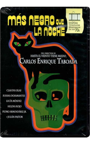 Más Negro Que La Noche (1975) Carlos E. Taboada Película Dvd