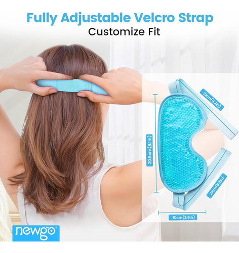 Máscara Para Dormir Hielo/ojeras/mascara Para Los Ojos