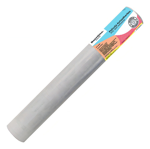 Papel Contact Transparente Autoadhesivo Forro 35 Cm X 10 Mts