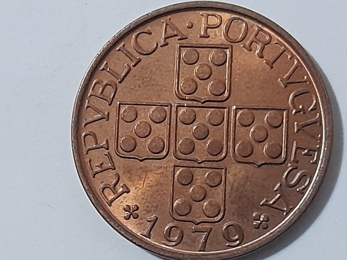 Moneda Portugal 1 Escudo 1979(x349.