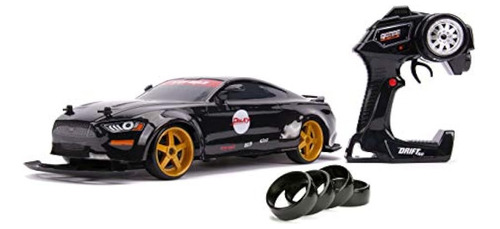 Jada Toys Big Time Muscle Drift 1:10 Scale Rc, Ford Mustang 