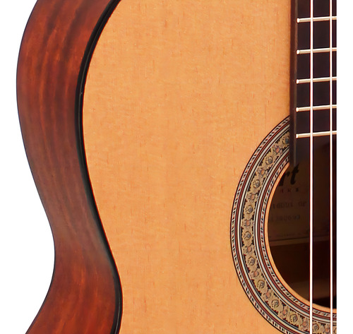 Guitarra criolla clásica Cort Classic Series AC100DX para diestros poro abierto merbau