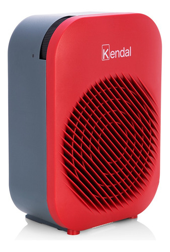 Termoventilador Calefactor Kendal Sun 10 Rojo
