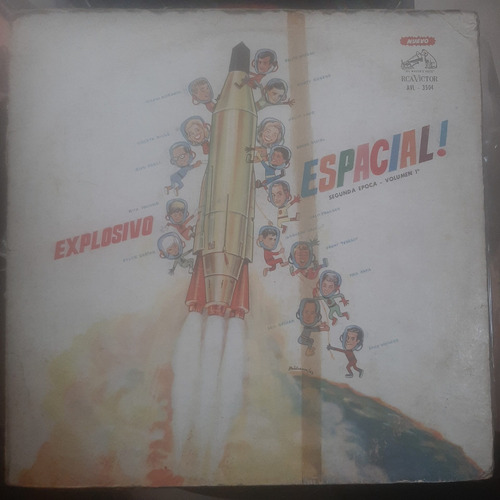 Vinilo Explosivo Espacial Segunda Epoca Vol 1 Cp3