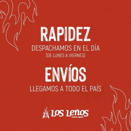 Set Kit Asador + Diablito Fogonero Los Leños