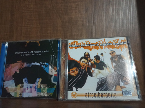 2 Cds Chico Science Da Lama Aí Caos+afrociberdelia Usados 